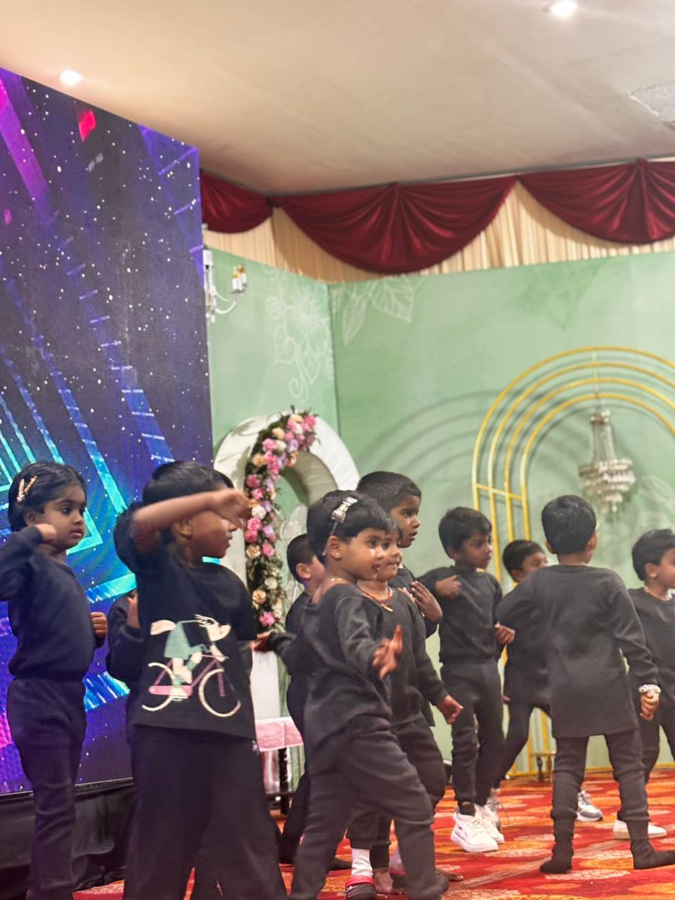 Annual Day celebration moments at the best preschool in Coimbatore