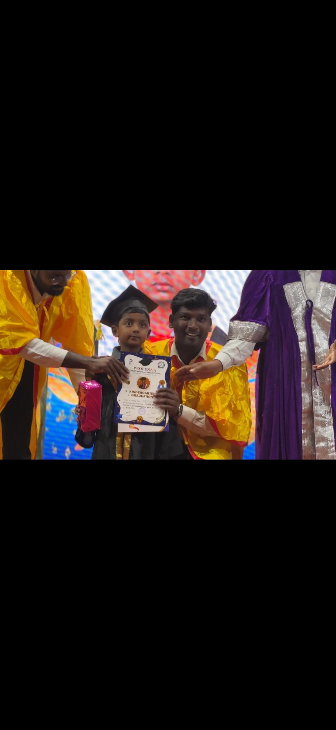 Prize distribution ceremony at the best kids school in Coimbatore